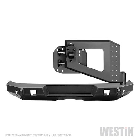 Westin WJ2 Rear Bumper w/Tire Carrier 59-82035